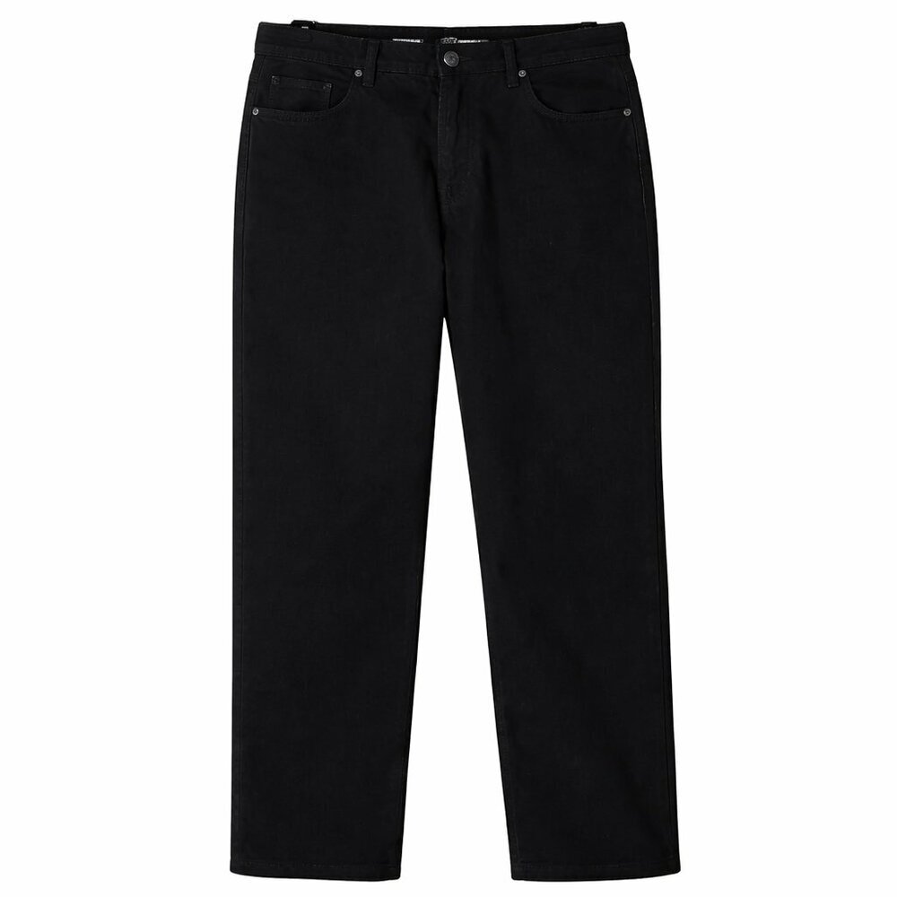 ROCAWEAR Baggy Fit Button Closure Black Jeans Size 34